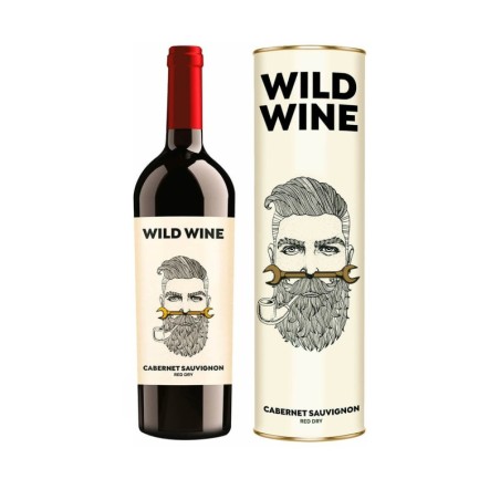 WILD WINE CABERNET SAUVIGNON RED DRY 0,75L