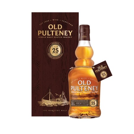 OLD PULTENEY 25YO SINGLE MALT WHISKY 0,7L 46%