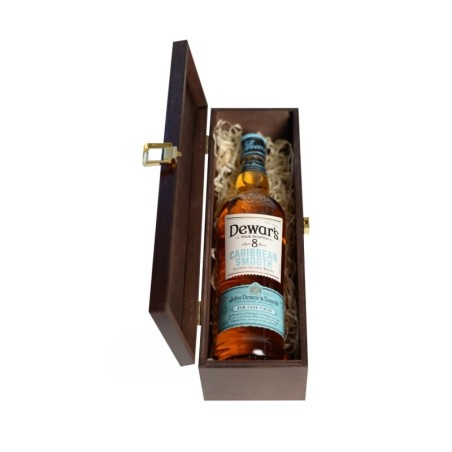 DEWAR'S 8YO CARIBBEAN SMOOTH WHISKY 0,7L 40% W SKRZYNCE DREWNIANEJ