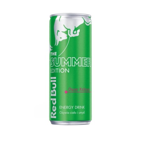 RED BULL PUSZKA THE SUMMER EDITION OWOC KAKTUSA 0,25L