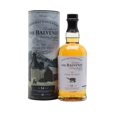 BALVENIE 14YO THE WEEK OF PEAT WHISKY 0,7L 48,3%