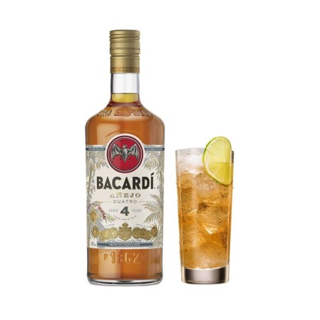 BACARDI ANEJO CUATRO 4YO RUM 0,7L 40%