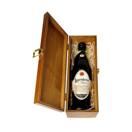 LEGENDARIO ELIXIR DE CUBA RUM 0,7L 34% W SKRZYNCE DREWNIANEJ