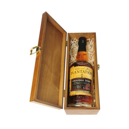 PLANTATION ORGINAL DARK RUM 0,7L 40% W SKRZYNCE DREWNIANEJ