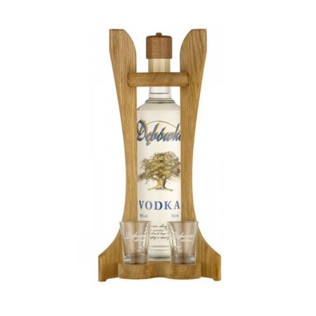 DĘBÓWKA WÓDKA TROFEUM 0,7L 40% + 2 KIELISZKI