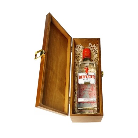 BEEFEATER LONDON DRY GIN 0,7L 40% W SKRZYNCE DREWNIANEJ