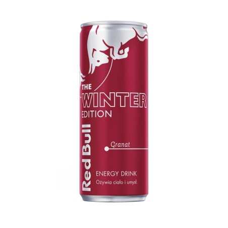 RED BULL PUSZKA THE WINTER EDITION GRANAT 0,25L