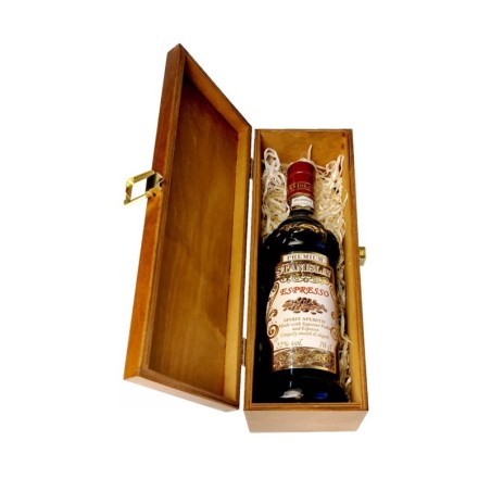 STANISLAV ESPRESSO VODKA 0,7L 22% W SKRZYNCE DREWNIANEJ