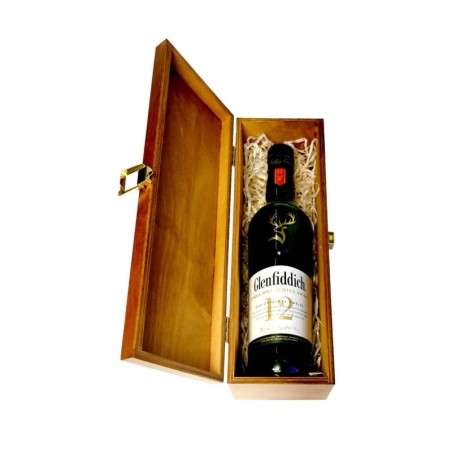 GLENFIDDICH 12YO WHISKY 0,7L 40% W SKRZYNCE DREWNIANEJ