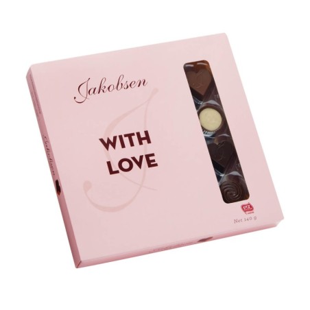 JAKOBSEN WITH LOVE PRALINY CZEKOLADOWE 140G