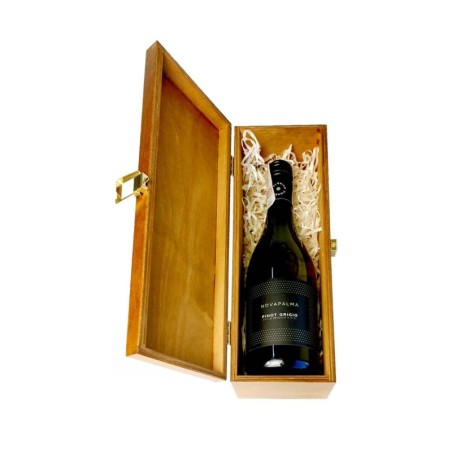 NOVAPALMA PINOT GRIGIO ORGANIC 0,75L W SKRZYNCE DREWNIANEJ