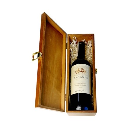 CONO SUR ORGANIC GRAN RESERVA CABERNET SAUVIGNON 0,75L W SKRZYNCE DREWNIANEJ