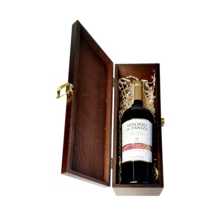 SENORIO DE PANIZA TINTO SEMI SWEET 0,75L W SKRZYNCE DREWNIANEJ