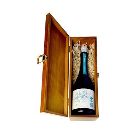 KANKIKU JUNMAI DAIGINJO FRIZZANTE SAKE 0,72L 16% W SKRZYNCE DREWNIANEJ