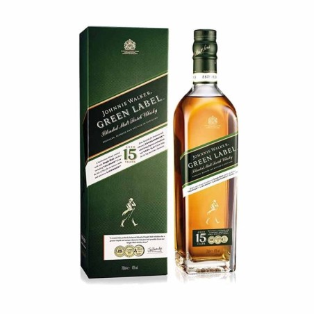 JOHNNIE WALKER GREEN LABEL 15YO WHISKY 0,7L 43% 