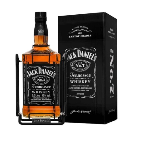 JACK DANIEL'S WHISKEY 3L 40% + HUŚTAWKA KOŁYSKA