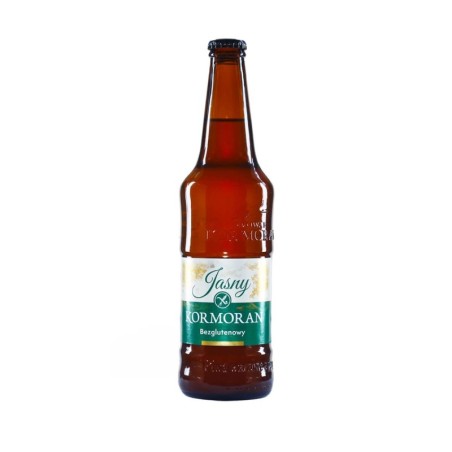 KORMORAN JASNY BEZGLUTENOWY 0,5L 4,9%