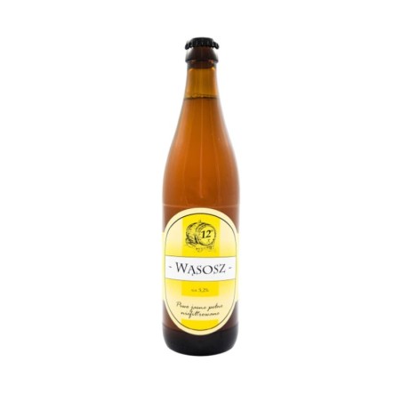 WĄSOSZ JASNE PEŁNE NIEFILTROWANE 0,5L 5,2%