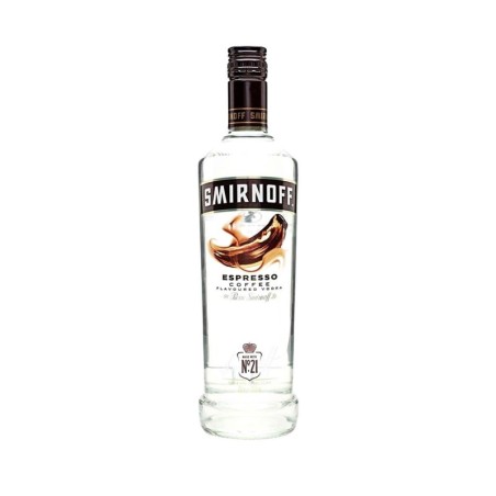 SMIRNOFF BLACK ESPRESSO VODKA 0,7L 37,5% 