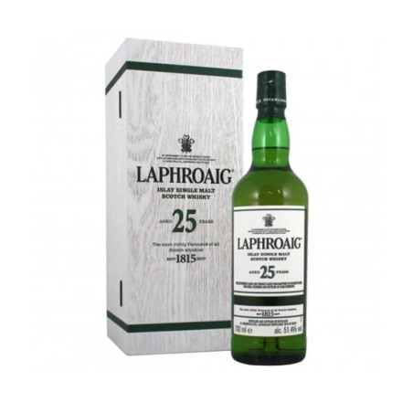 LAPHROAIG 25YO ISLAY SINGLE MALT WHISKY 0,7L 52%