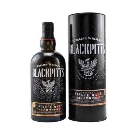 TEELING BLACKPITTS PEATED WHISKEY 0,7L 46%