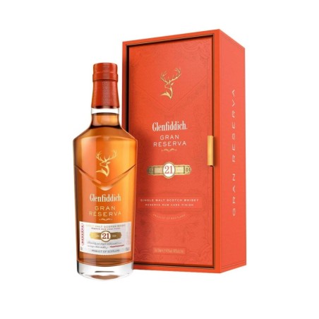 GLENFIDDICH GRAN RESERVA RUM CASK FINISH 21YO WHISKY 0,7L 40%