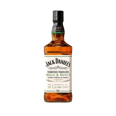 JACK DANIEL'S TENNESSEE TRAVELERS BOLD & SPICY WHISKEY 0,5L 53,5%