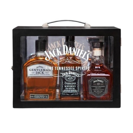 JACK DANIEL'S FAMILY BOX WHISKEY 3x0,7L 40%