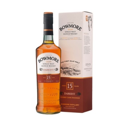 BOWMORE 15YO SHERRY CASK FINISH WHISKY 0,7L 43%