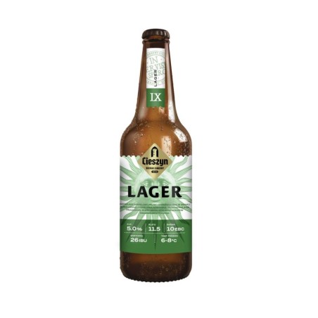CIESZYN LAGER 0,5L 5%