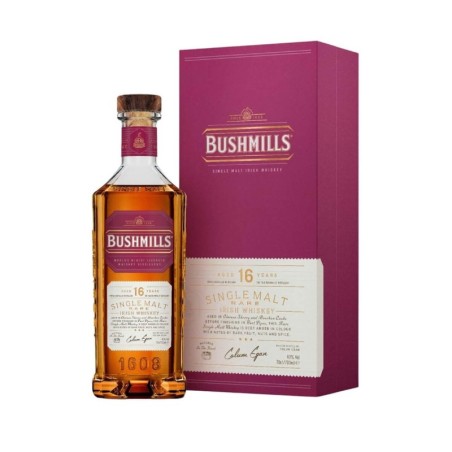 BUSHMILLS 16YO SINGLE MALT IRISH WHISKEY 0,7L 40%