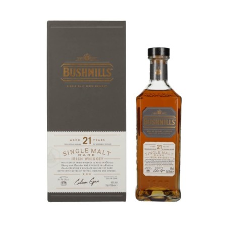 BUSHMILLS 21YO SINGLE MALT IRISH WHISKEY 0,7L 40%