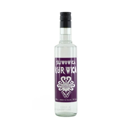 ŚLIWOWICA KURNWICA WÓDKA 0,5L 70%