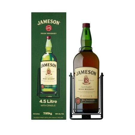JAMESON IRISH WHISKEY 4,5L 40% + HUŚTAWKA KOŁYSKA