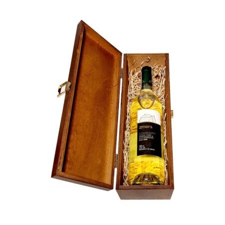 ZMORA SEMILLON & COLOMBARD 0,75L W SKRZYNCE DREWNIANEJ