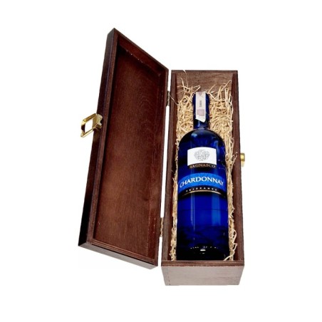 BAGNASCO CHARDONNAY FRIZZANTE 0,75L W SKRZYNCE DREWNIANEJ