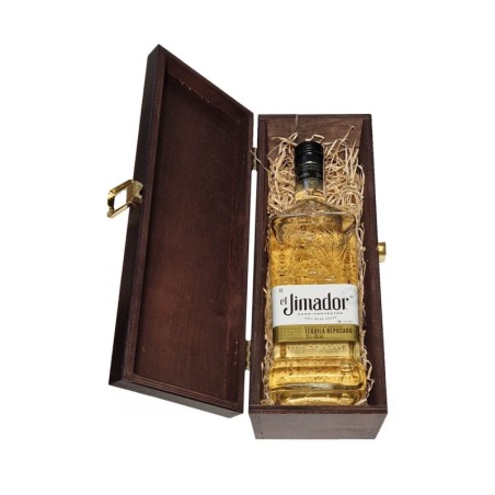 EL JIMADOR REPOSADO TEQUILA 0,7L 38% W SKRZYNCE DREWNIANEJ