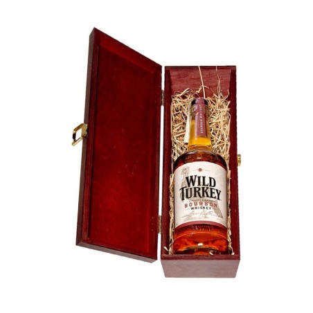 WILD TURKEY 81 BOURBON 0,7L 40,5% W SKRZYNCE DREWNIANEJ