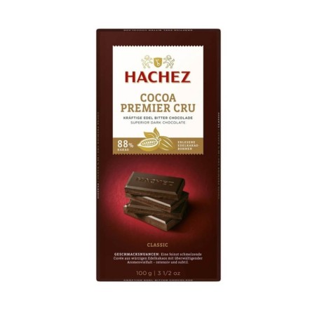 HACHEZ CZEKOLADA GORZKA COCOA PREMIER CRU 100G