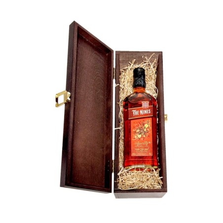 THE NINES APERITIF LIKIER ZIOŁOWY 0,5L 35% W SKRZYNCE DREWNIANEJ
