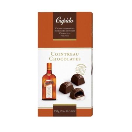 CUPIDO CZEKOLADKI Z NADZIENIEM LIKIEREM COINTREAU 150G