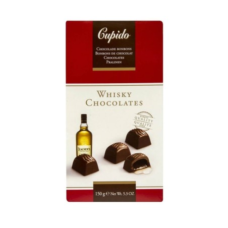 CUPIDO CZEKOLADKI Z NADZIENIEM WHISKY 150G