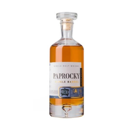PAPROCKY SINGLE BARREL WHISKY 0,7L 40%