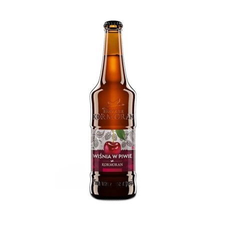 KORMORAN WIŚNIA W PIWIE 0,5L 4,7%