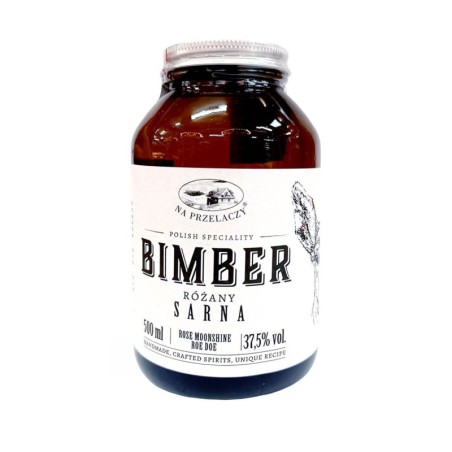 BIMBER RÓŻANY SARNA 0,5L 37,5%