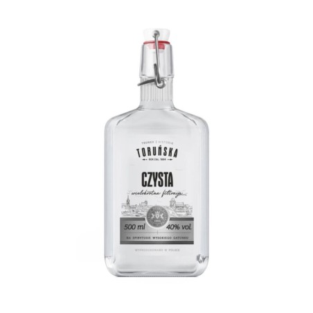 TORUŃSKA CZYSTA RYFLE WÓDKA 0,5L 40%