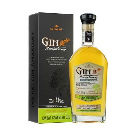POLSKI MANUFAKTUROWY GIN KWIAT CZARNEGO BZU 0,7L 40%