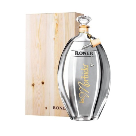 RONER LA MORBIDA GRAPPA 1,5L 40% + SKRZYNKA DREWNIANA