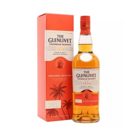GLENLIVET CARIBBEAN RESERVE WHISKY 0,7L 40%