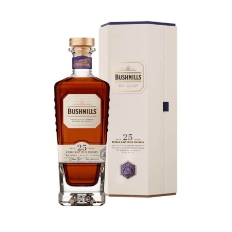 BUSHMILLS 25YO PORT PIPES IRISH WHISKEY 0,7L 46%